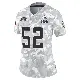 ＃52 Women's Elerson G. Smith Arctic Camo Limited Cleveland Browns 2024 Salute to Service Jersey