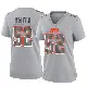＃52 Women's Elerson G. Smith Gray Game Cleveland Browns Atmosphere Fashion Jersey