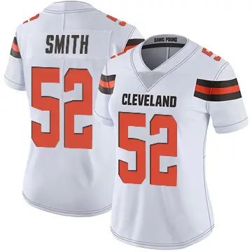 ＃52 Women's Elerson G. Smith White Limited Cleveland Browns Vapor Untouchable Jersey