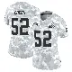 ＃52 Women's Kendrick Green Arctic Camo Limited Cleveland Browns 2024 Salute to Service Jersey