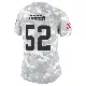 ＃52 Women's Kendrick Green Arctic Camo Limited Cleveland Browns 2024 Salute to Service Jersey