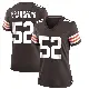 ＃52 Women's Parker Brailsford Brown Game Cleveland Browns Team Color Jersey