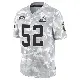 ＃52 Youth Dawson Deaton Arctic Camo Limited Cleveland Browns 2024 Salute to Service Jersey
