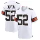 ＃52 Youth Dawson Deaton White Game Cleveland Browns Jersey