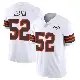 ＃52 Youth Dawson Deaton White Limited Cleveland Browns Vapor 1946 Collection Alternate Jersey