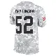 ＃52 Youth Garrett Dellinger Arctic Camo Limited Cleveland Browns 2024 Salute to Service Jersey