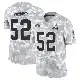 ＃52 Youth KJ Henry Arctic Camo Limited Cleveland Browns 2024 Salute to Service Jersey