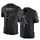 ＃52 Youth KJ Henry Black Limited Cleveland Browns Reflective Jersey