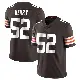 ＃52 Youth KJ Henry Brown Limited Cleveland Browns Team Color Vapor Untouchable Jersey