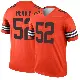＃52 Youth KJ Henry Orange Legend Cleveland Browns Inverted Jersey