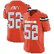 ＃52 Youth KJ Henry Orange Limited Cleveland Browns Alternate Vapor Untouchable Jersey