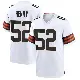 ＃52 Youth KJ Henry White Game Cleveland Browns Jersey