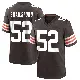 ＃52 Youth Parker Brailsford Brown Game Cleveland Browns Team Color Jersey
