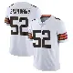 ＃52 Youth Parker Brailsford White Limited Cleveland Browns Vapor Untouchable Jersey