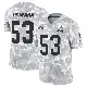 ＃53 Men's Julian Okwara Arctic Camo Limited Cleveland Browns 2024 Salute to Service Jersey