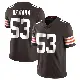 ＃53 Men's Julian Okwara Brown Limited Cleveland Browns Team Color Vapor Untouchable Jersey