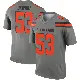 ＃53 Men's Julian Okwara Legend Cleveland Browns Inverted Silver Jersey