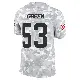 ＃53 Men's Kendrick Green Arctic Camo Limited Cleveland Browns 2024 Salute to Service Jersey