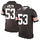 ＃53 Men's Kendrick Green Brown Legend Cleveland Browns Jersey