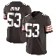 ＃53 Men's Kendrick Green Brown Limited Cleveland Browns Team Color Vapor Untouchable Jersey