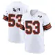 ＃53 Men's Kendrick Green White Game Cleveland Browns 1946 Collection Alternate Jersey