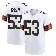 ＃53 Men's Kendrick Green White Game Cleveland Browns Jersey
