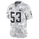 ＃53 Men's Nick Harris Arctic Camo Limited Cleveland Browns 2024 Salute to Service Jersey