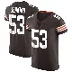 ＃53 Men's Patrick Jenkins Brown Elite Cleveland Browns Vapor Jersey