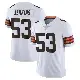 ＃53 Men's Patrick Jenkins White Limited Cleveland Browns Vapor Untouchable Jersey