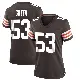 ＃53 Women's Kendrick Green Brown Game Cleveland Browns Team Color Jersey