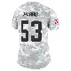 ＃53 Women's Nick Harris Arctic Camo Limited Cleveland Browns 2024 Salute to Service Jersey