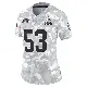 ＃53 Women's Patrick Jenkins Arctic Camo Limited Cleveland Browns 2024 Salute to Service Jersey