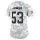 ＃53 Women's Patrick Jenkins Arctic Camo Limited Cleveland Browns 2024 Salute to Service Jersey