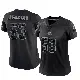 ＃53 Women's Patrick Jenkins Black Limited Cleveland Browns Reflective Jersey