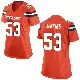 ＃53 Women's Patrick Jenkins Orange Game Cleveland Browns Alternate Jersey