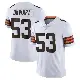 ＃53 Youth Julian Okwara White Limited Cleveland Browns Vapor Untouchable Jersey