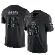 ＃53 Youth Kendrick Green Black Limited Cleveland Browns Reflective Jersey