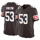 ＃53 Youth Kendrick Green Brown Limited Cleveland Browns Vapor F.U.S.E. Jersey
