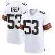 ＃53 Youth Kendrick Green White Game Cleveland Browns Jersey