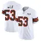 ＃53 Youth Kendrick Green White Limited Cleveland Browns Vapor 1946 Collection Alternate Jersey