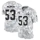 ＃53 Youth Nick Harris Arctic Camo Limited Cleveland Browns 2024 Salute to Service Jersey