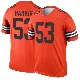 ＃53 Youth Nick Harris Orange Legend Cleveland Browns Inverted Jersey