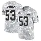 ＃53 Youth Patrick Jenkins Arctic Camo Limited Cleveland Browns 2024 Salute to Service Jersey