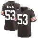 ＃53 Youth Patrick Jenkins Brown Game Cleveland Browns Team Color Jersey