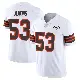 ＃53 Youth Patrick Jenkins White Limited Cleveland Browns Vapor 1946 Collection Alternate Jersey
