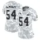 ＃54 Women's Edefuan Ulofoshio Arctic Camo Limited Cleveland Browns 2024 Salute to Service Jersey