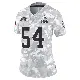 ＃54 Women's Edefuan Ulofoshio Arctic Camo Limited Cleveland Browns 2024 Salute to Service Jersey
