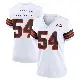 ＃54 Women's Edefuan Ulofoshio White Game Cleveland Browns 1946 Collection Alternate Jersey