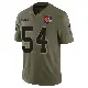 ＃54 Youth Edefuan Ulofoshio Olive Limited Cleveland Browns 2025 Salute to Service Jersey