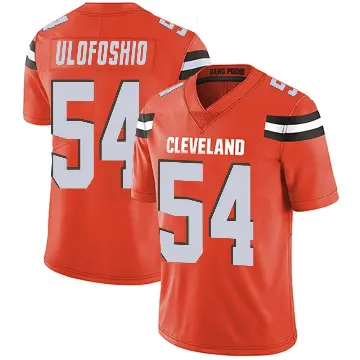 ＃54 Youth Edefuan Ulofoshio Orange Limited Cleveland Browns Alternate Vapor Untouchable Jersey